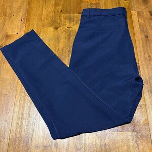 &Collar men's navy blue chino pants size 30x32
